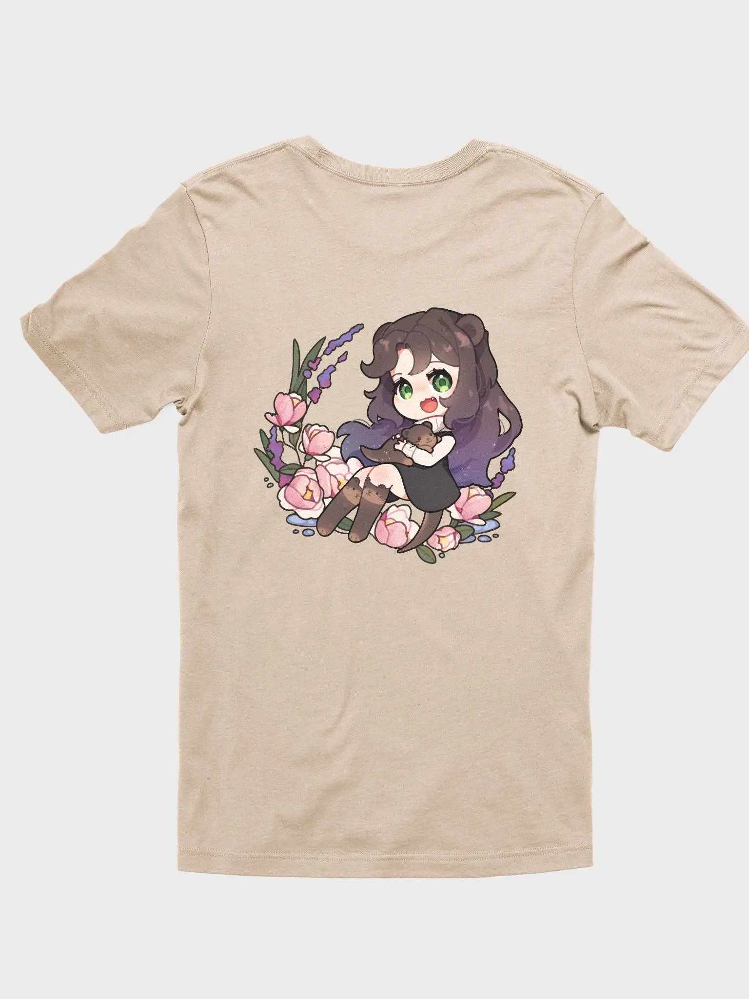 Unisex T-Shirt Backprint- CheesecakeTree OC - Flower Alternative product image (1)