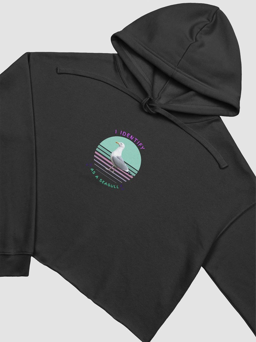 I Identify as a Seagull Cropped Hoodie product image (10)