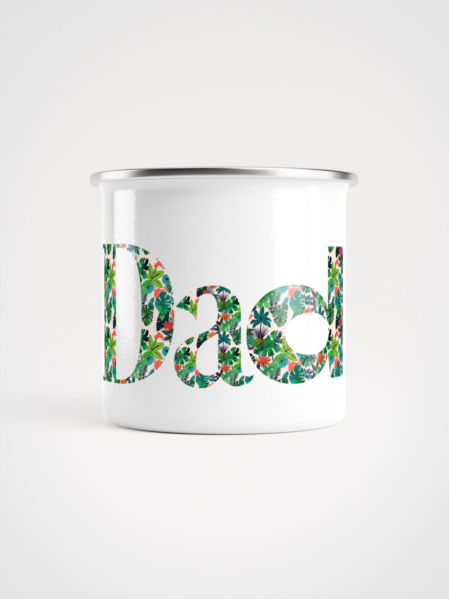 Dad Tropical Enamel Mug product image (3)