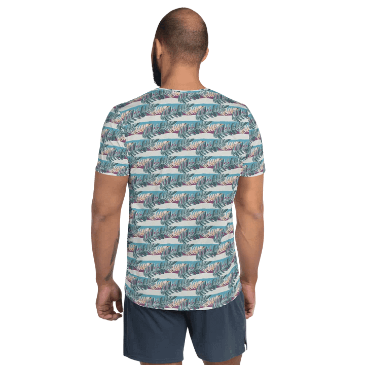Tropical Stripes | Men´s Athletic T-Shirt product image (2)