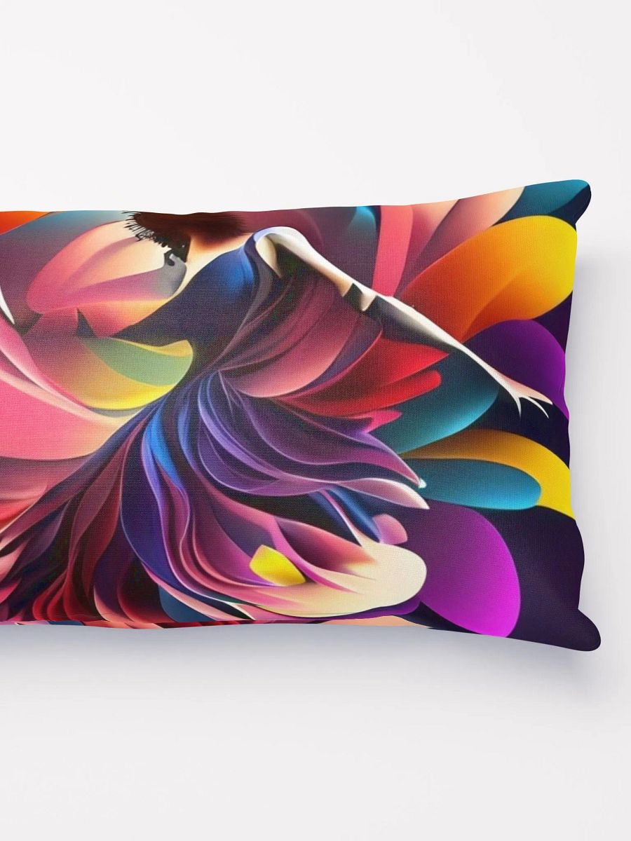 Fuel Your Adventure with the Floral Dance Throw Pillow product image (2)