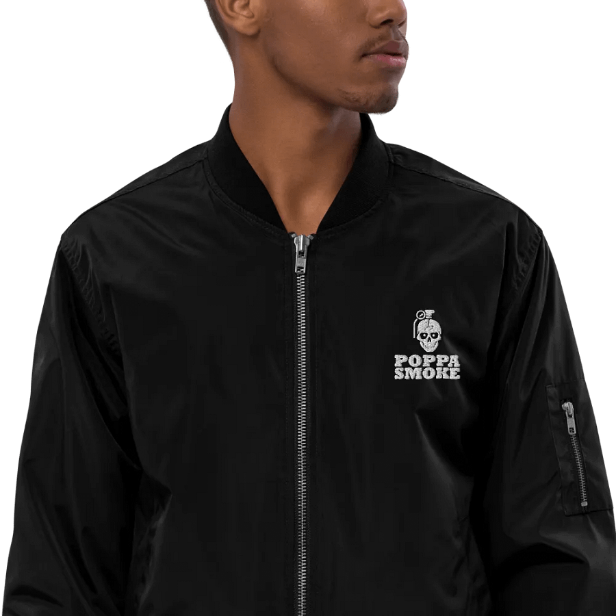 Poppa Smoke logo bomber jacket product image (4)
