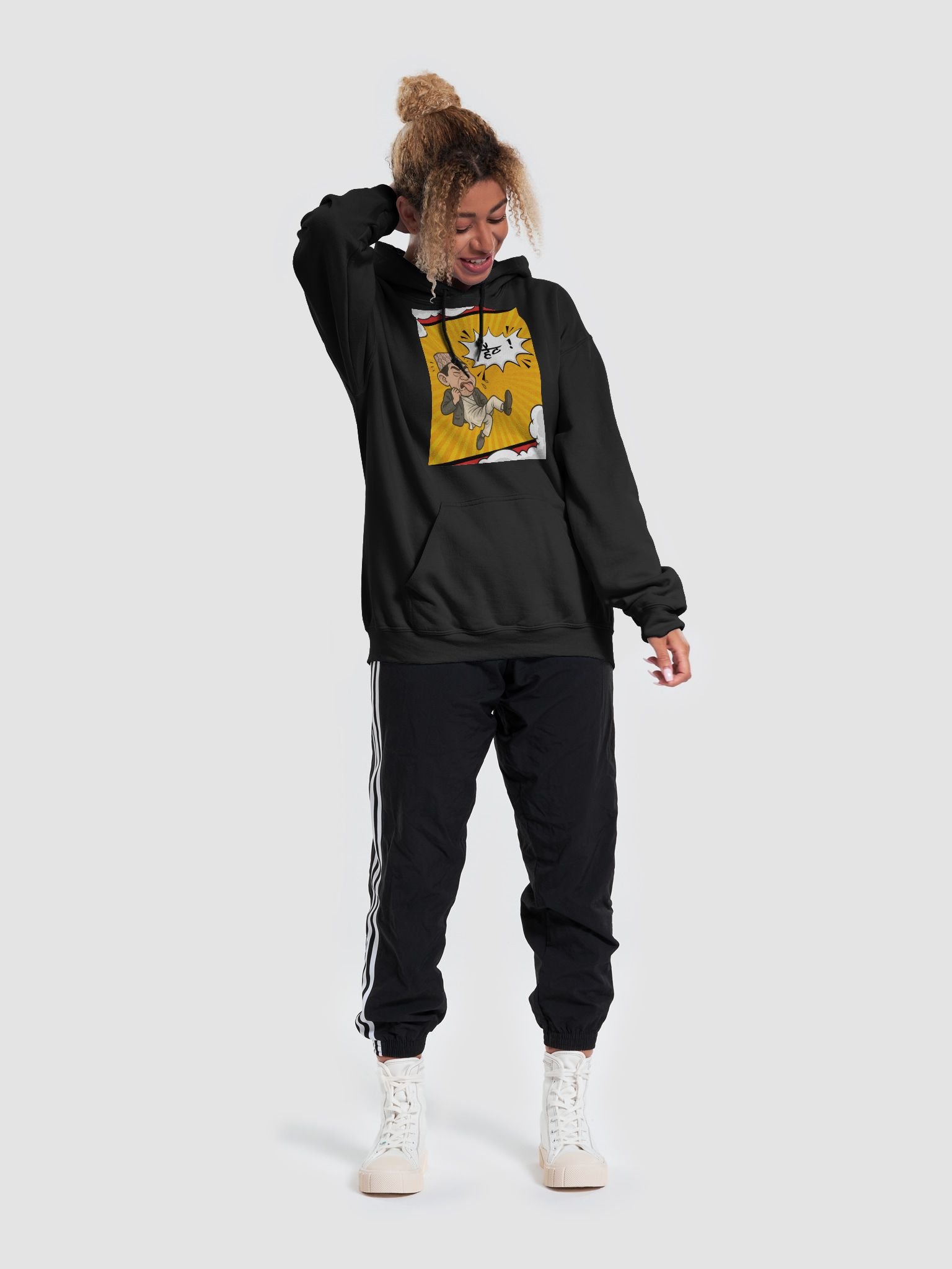 When things are a mess Hait Cartoon Hoodie product image (44)