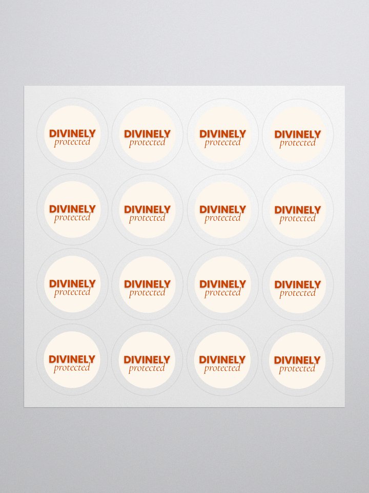 Divinely Protected Stickers product image (1)