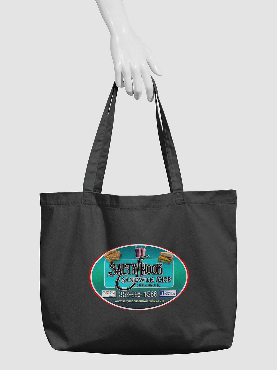 Eco-Friendly Organic Tote: Salty Hook Edition product image (5)