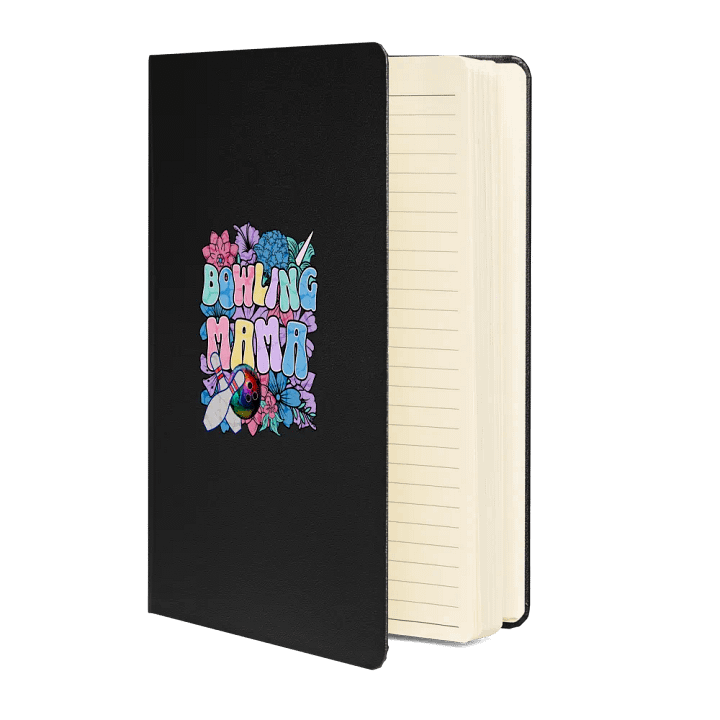 Bowling Mama Floral Hardcover Notebook product image (2)