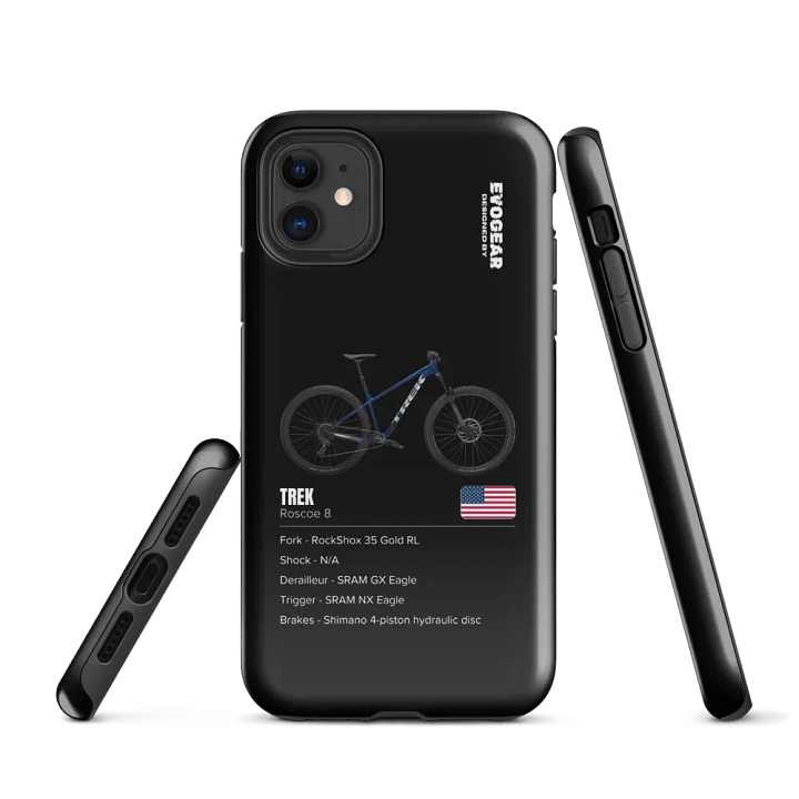 Black Roscoe 8 iPhone Case product image (1)