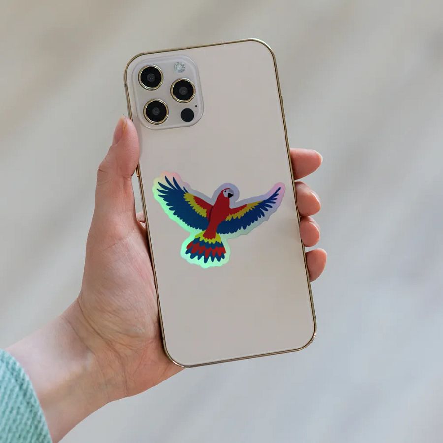 Vibrant Flight Holographic Sticker Set product image (8)