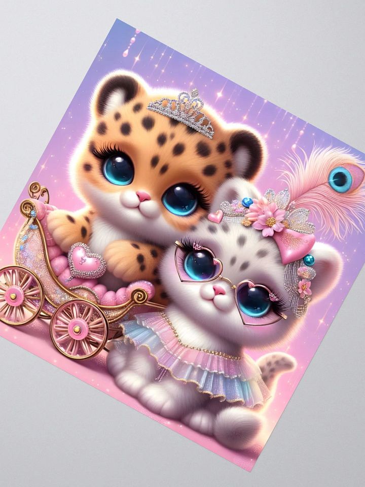 Cute Kitten Couple Sticker product image (5)