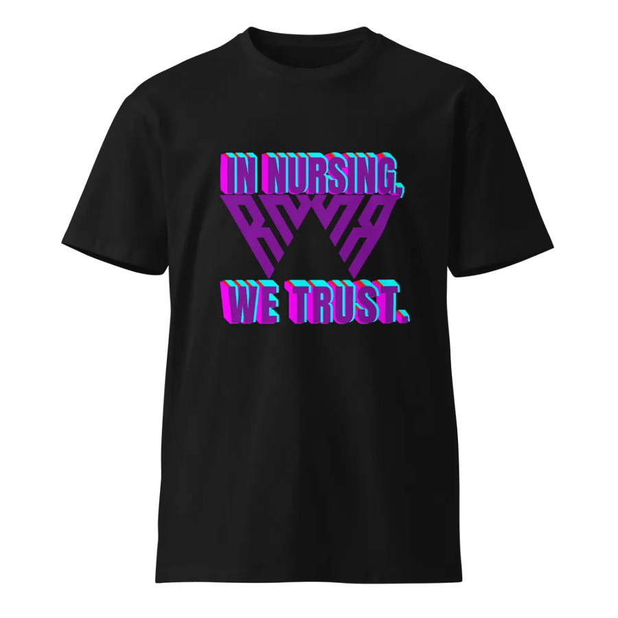 Trust in Nursing Glitch Tee product image (1)