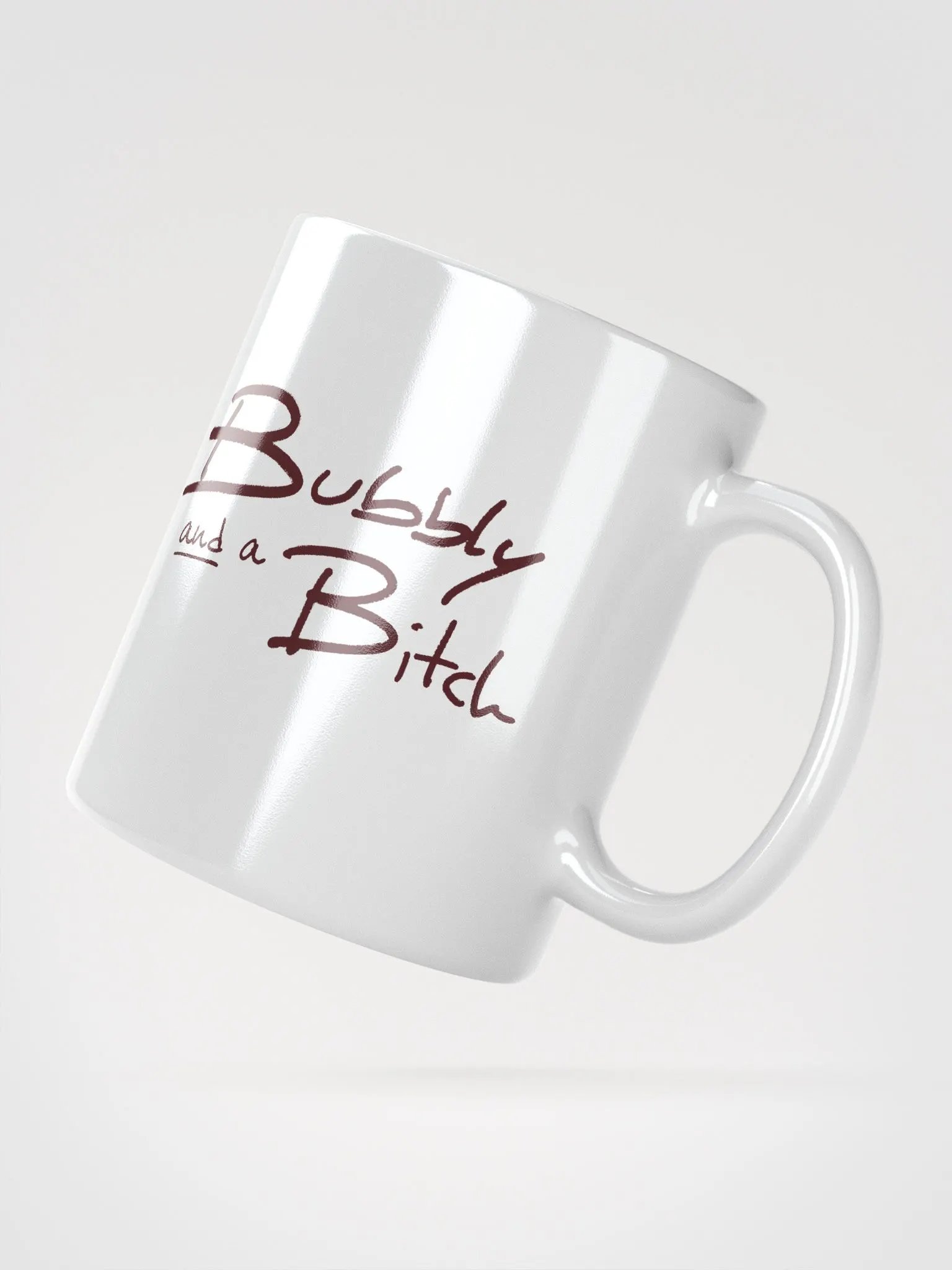 Bubbly and a B*tch (maroon design) product image (4)