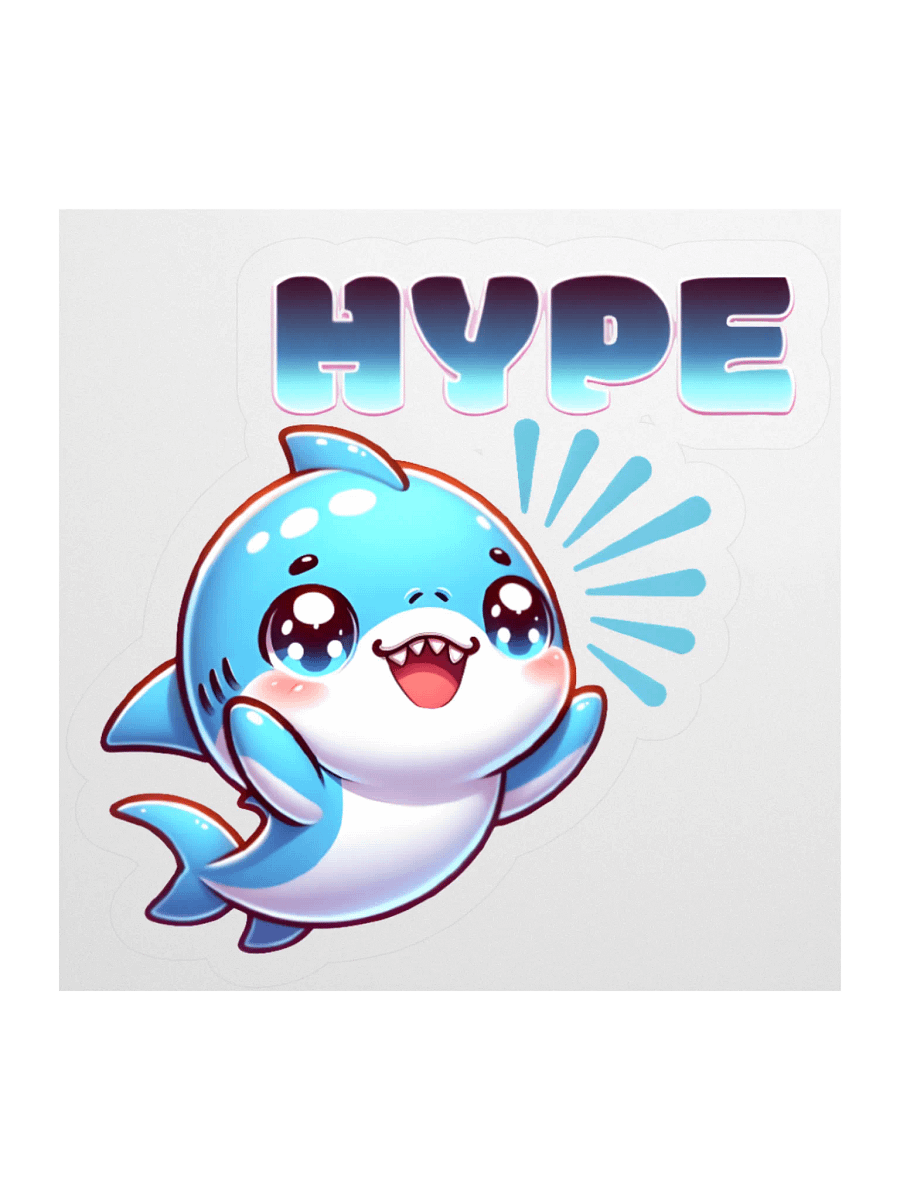 HYPE Shark Stickers product image (1)