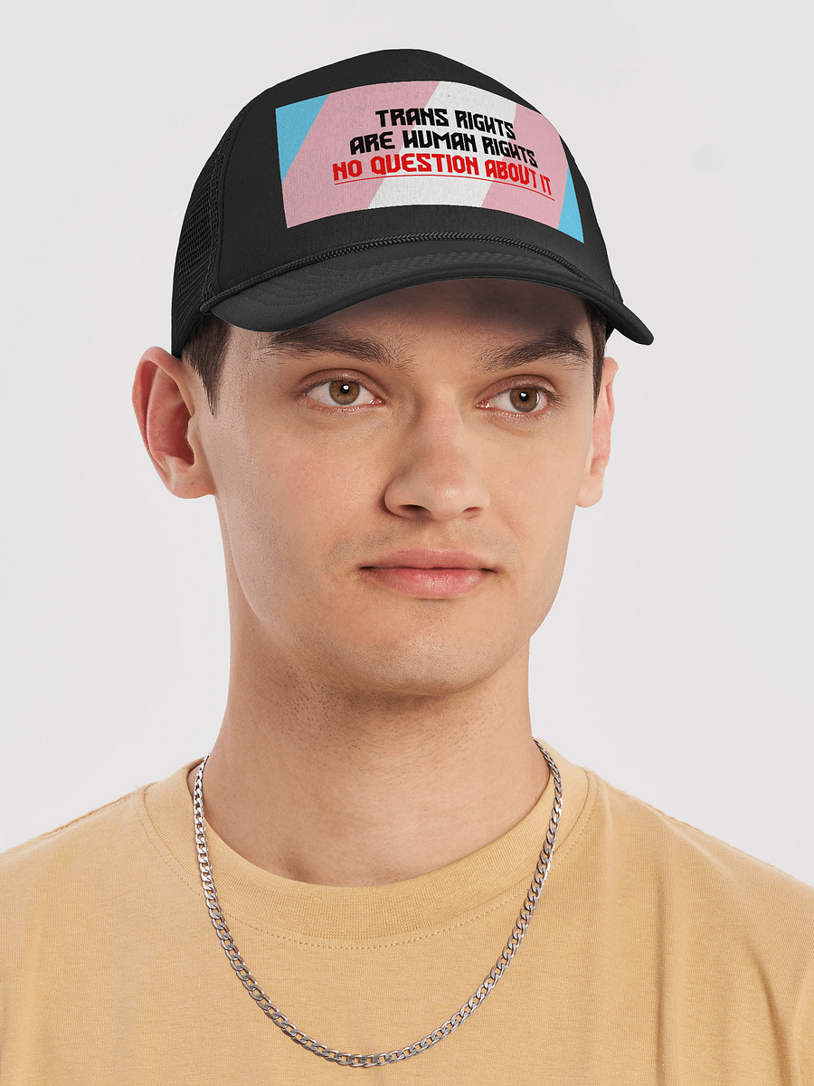 Trans Rights Trucker Hat product image (5)