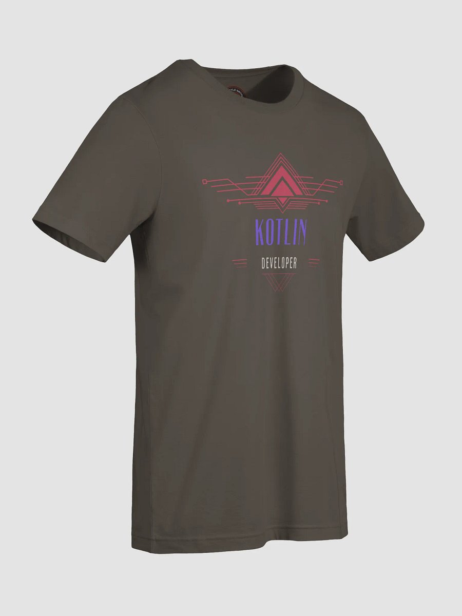 Kotlin Developer Code Artisan - Bella+Canvas Unisex T-Shirt (Super Soft Classic Fit) product image (7)
