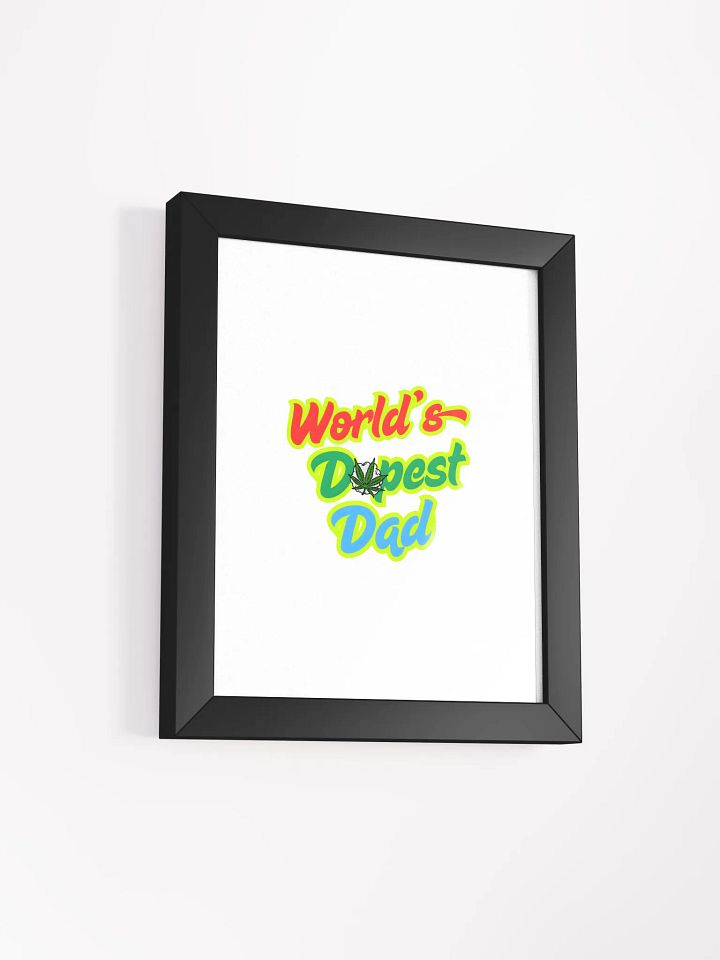 Worlds dopest dad picture frame product image (30)