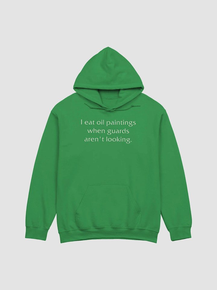 I eat oil paintings classic hoodie product image (2)