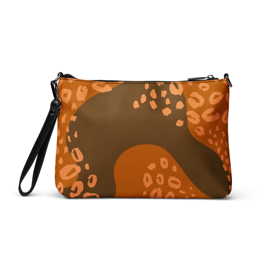 Orange Leopard Allure Crossbody Bag product image (5)