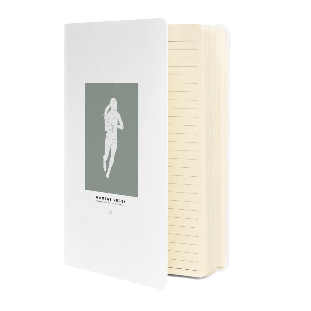 WOMENS RUGBY Hardcover Notebook "green" product image (2)