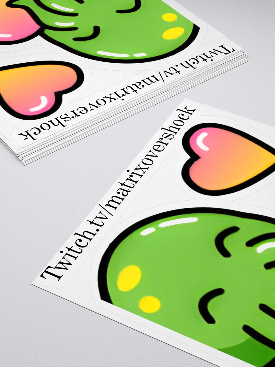 4x4 Cthulhu Love Sticker product image (4)