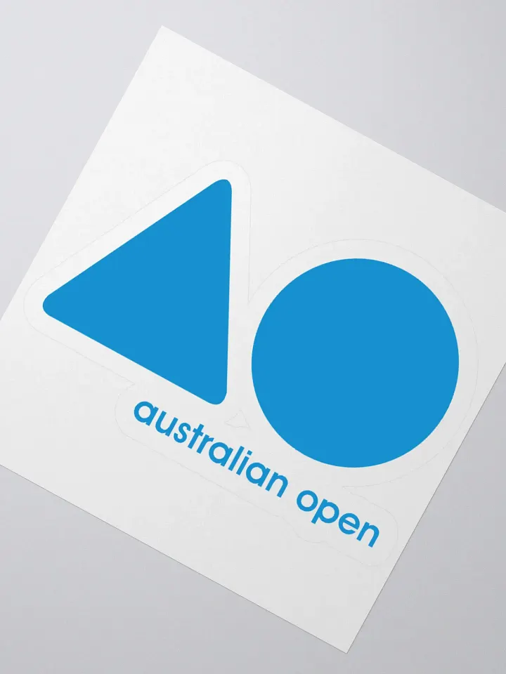Australian Open Minimalist Sticker Set product image (6)