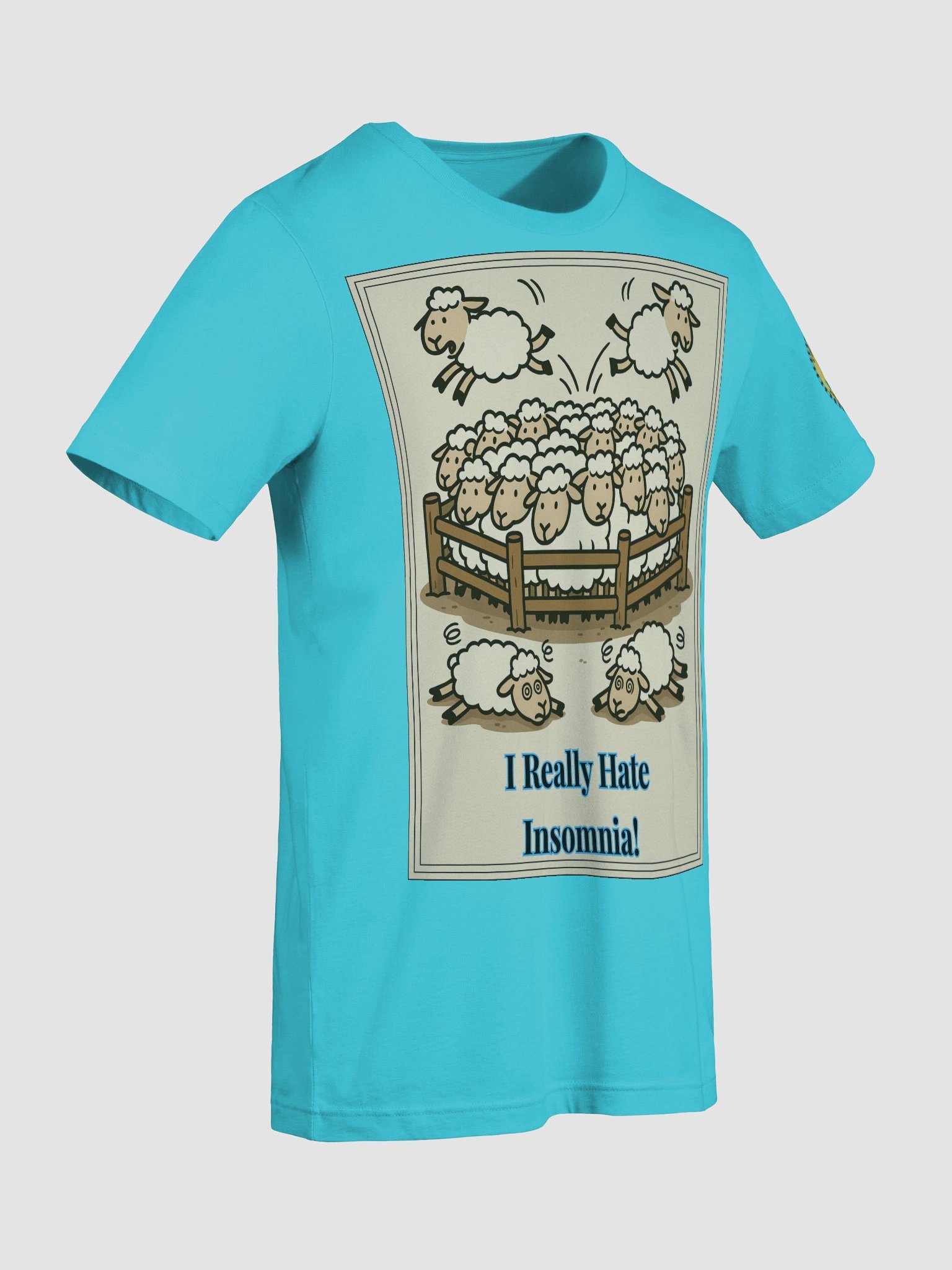 I Really Hate Insomnia (Both) Bella+Canvas Supersoft T-Shirt Colors (6) product image (90)