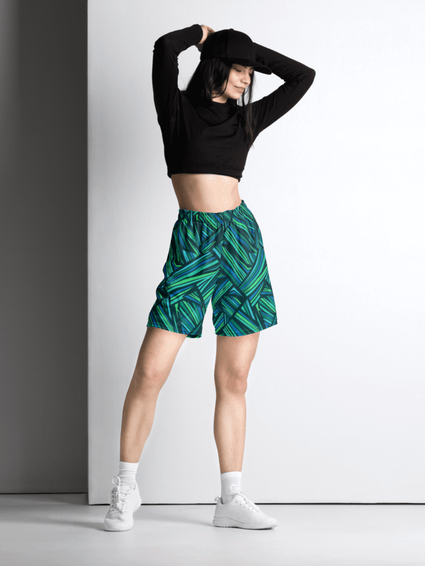 Aqua Angles | Recycled Unisex Mesh Shorts product image (2)