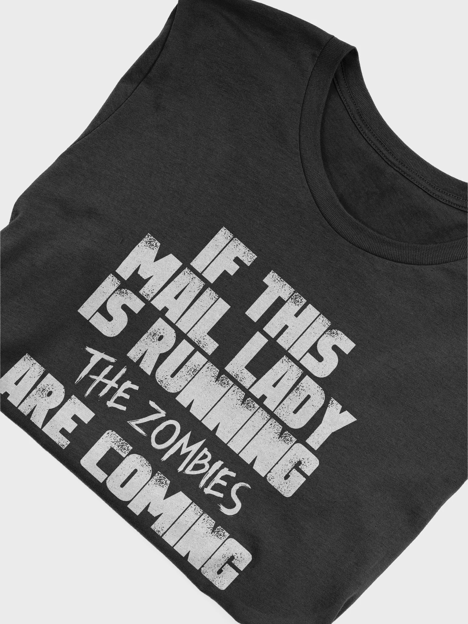 MAIL LADY ZOMBIES TEE POSTAL WORKER HALLOWEEN product image (22)