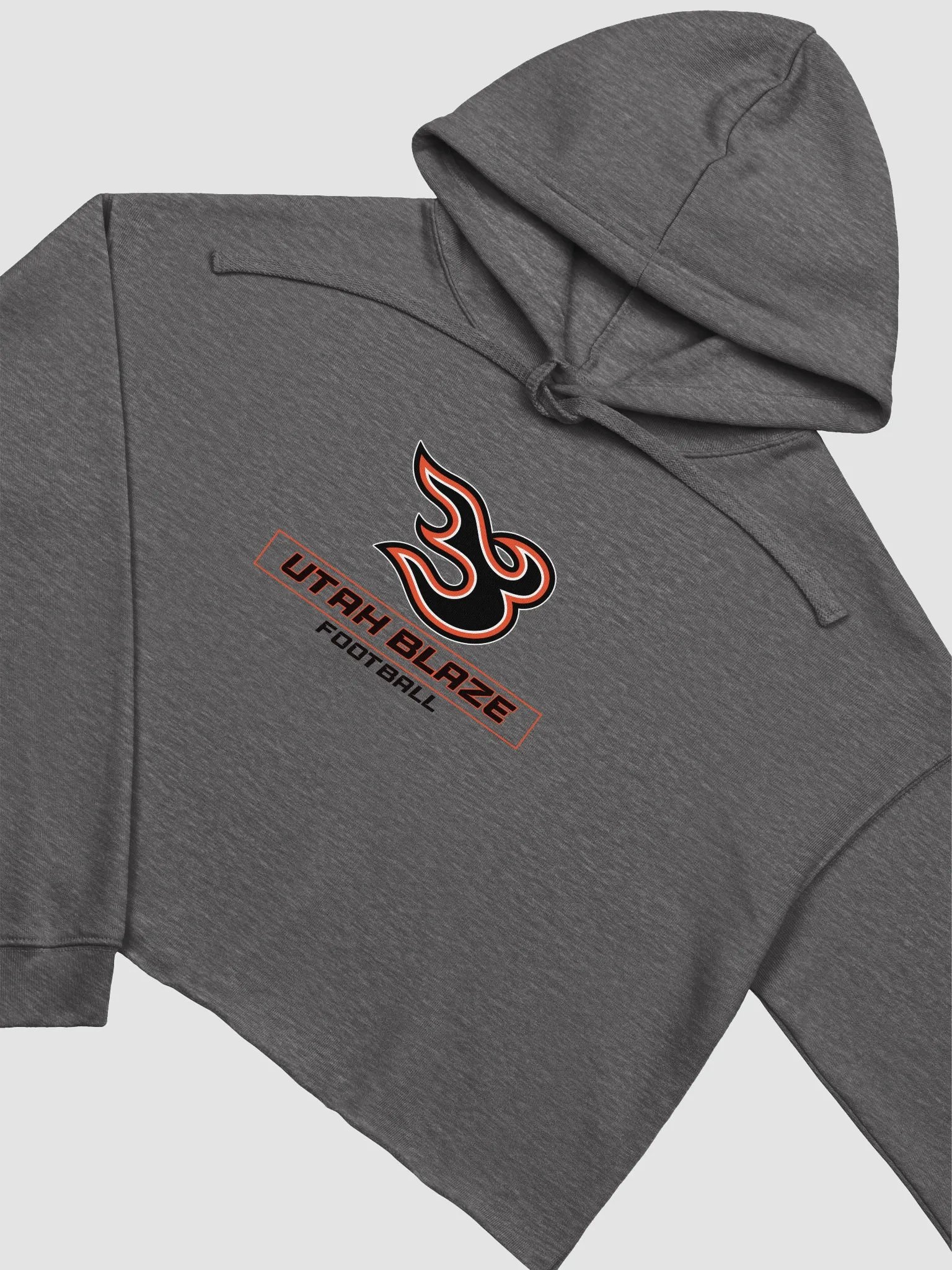 Utah Blaze Women's Crop Hoodie by Canvas product image (3)
