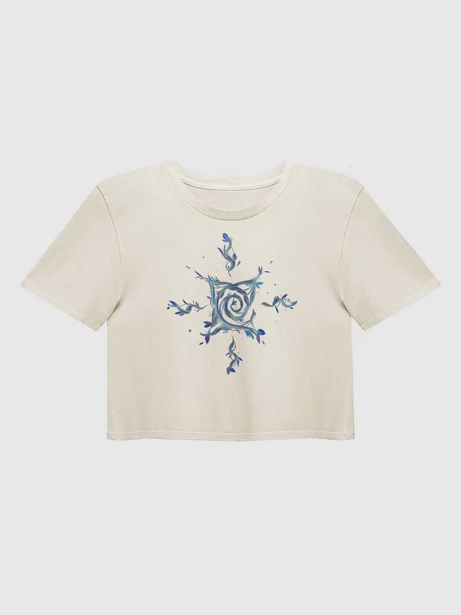 Crop top - Blue logo product image (1)
