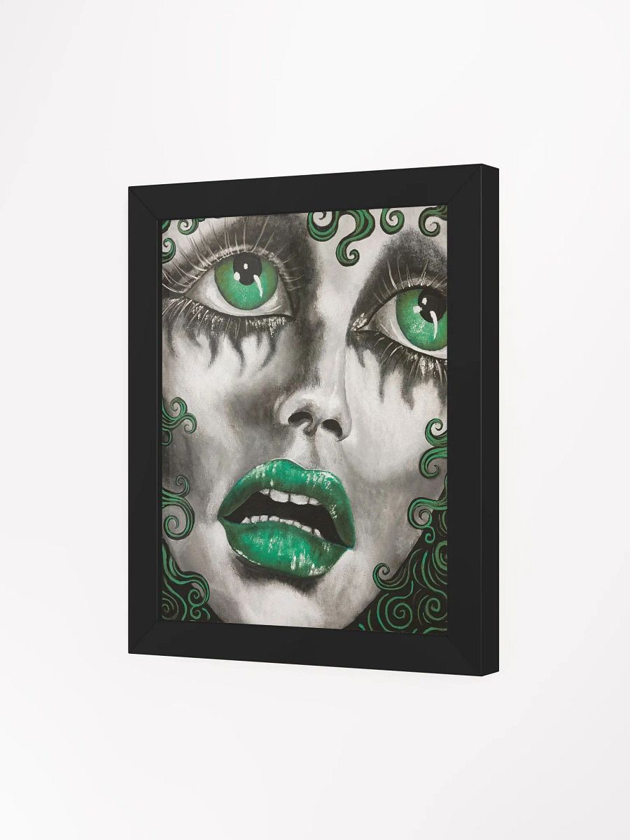 Fayette in green framed print product image (3)