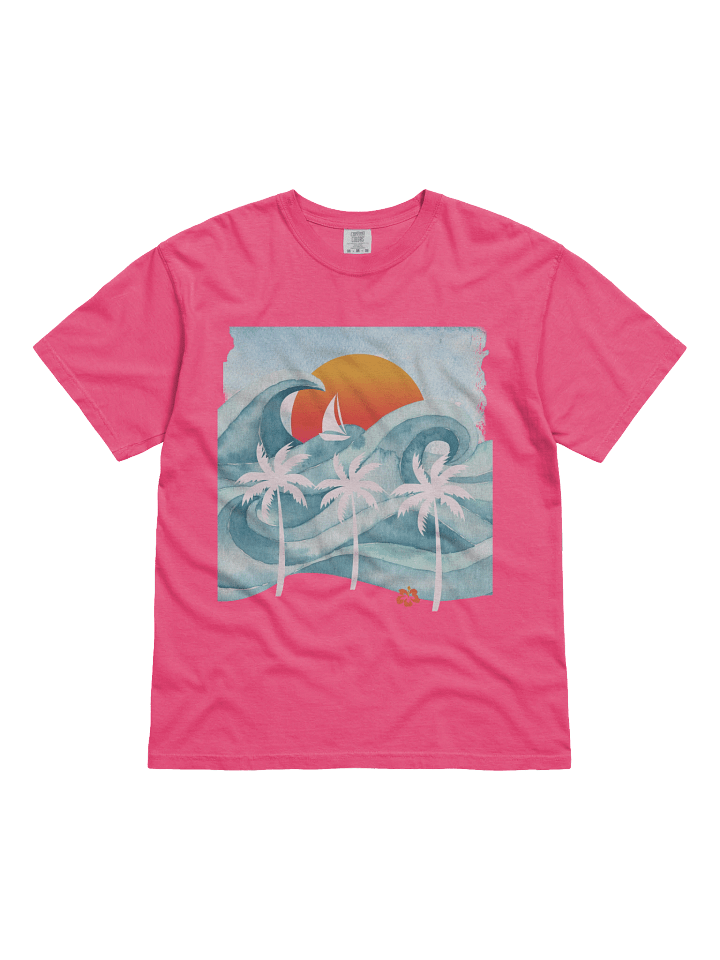 Retro Sail Away Tee | Vintage Sunsets, Surf & Palm Vibes product image (33)