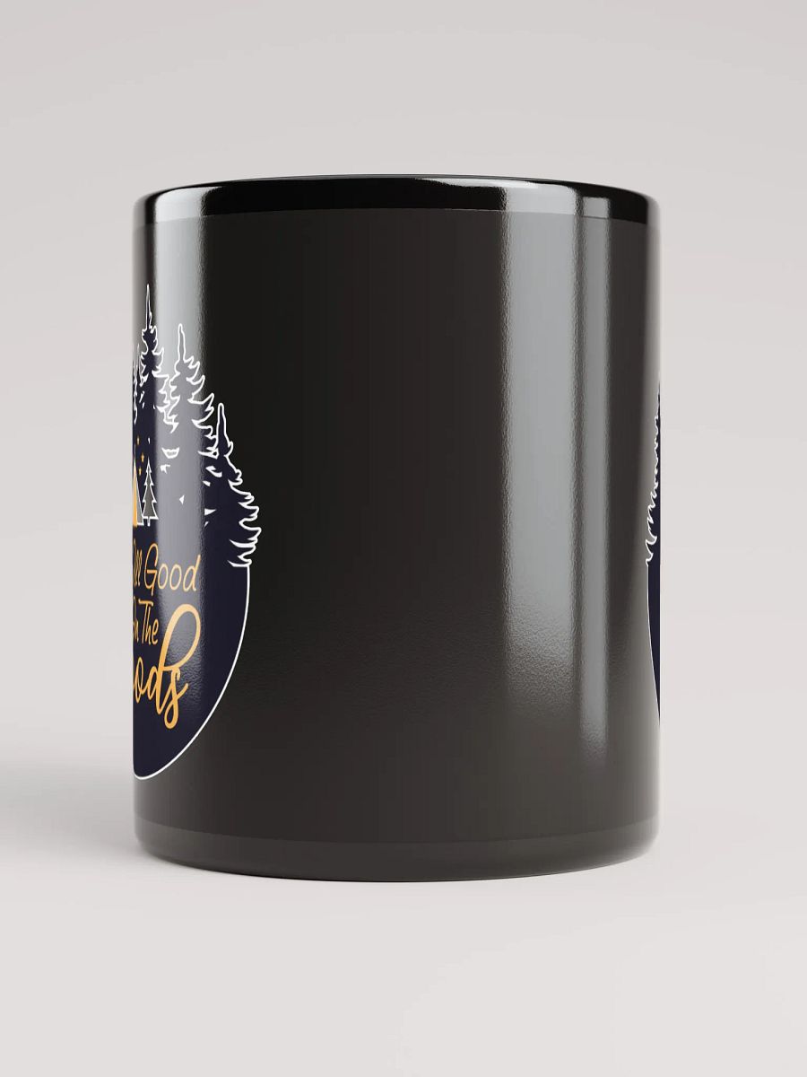 All Good in the Woods Black Mug product image (10)