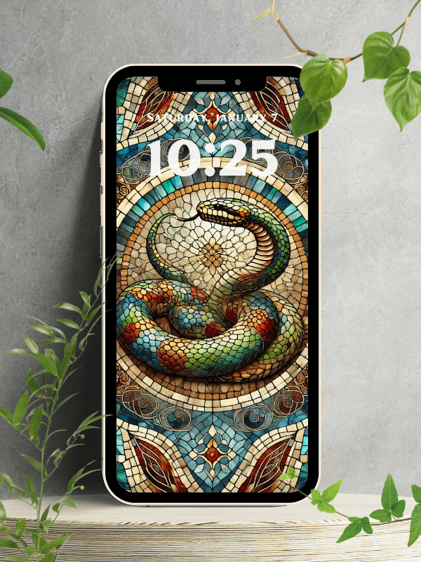 Hogwarts Houses Mosaic Style Harry Potter Phone Wallpaper Bundle I 4K Quality Bundle product image (5)