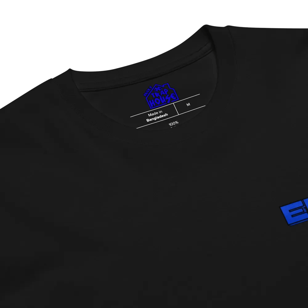 EBE Trap Heavyweight T-Shirt (Blue Logo) product image (3)