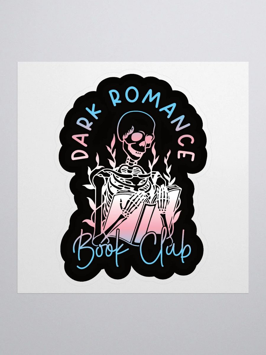 Dark Romance Trans Flag Sticker product image (1)
