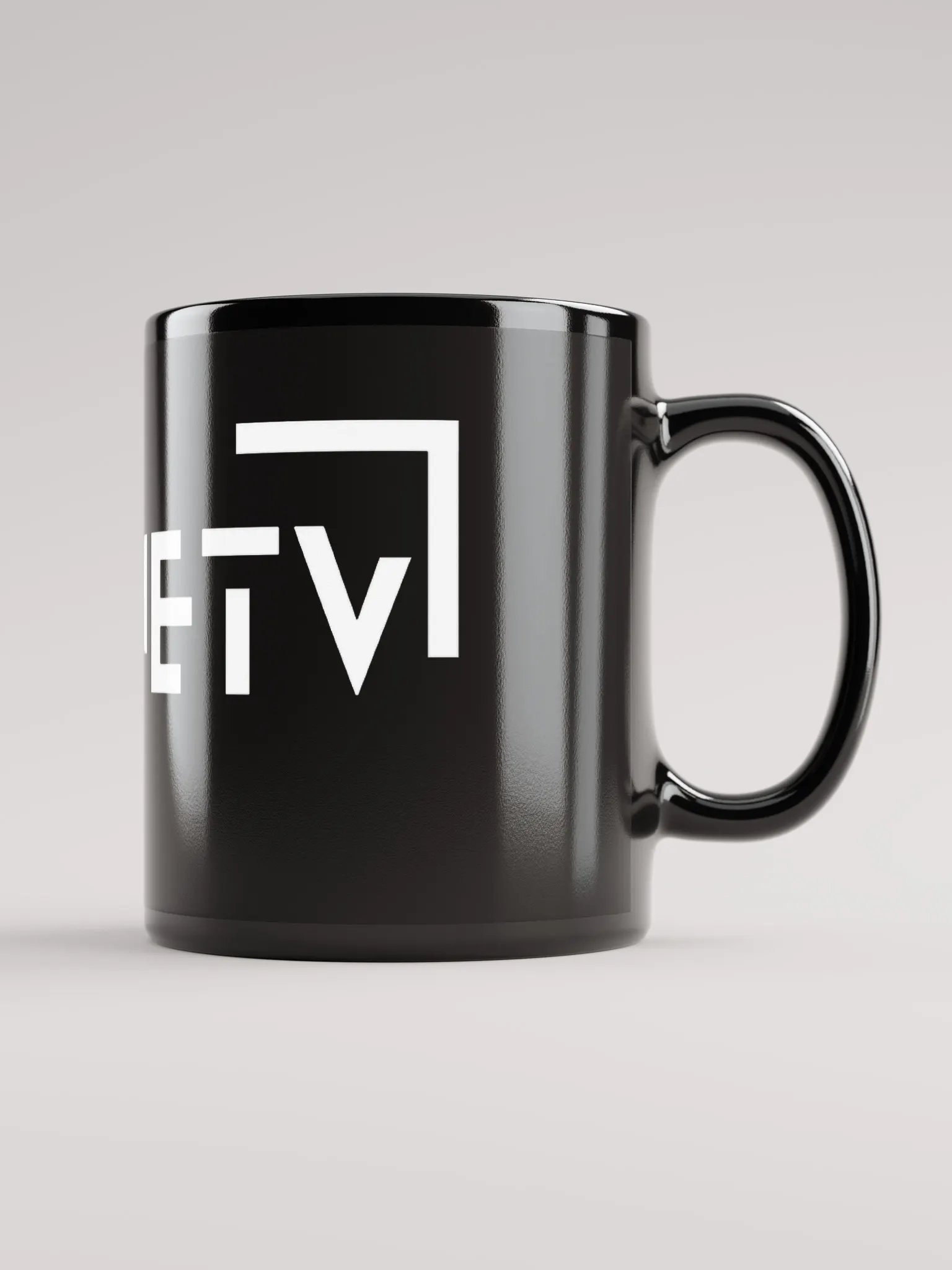 Black Glossy Mug product image (1)
