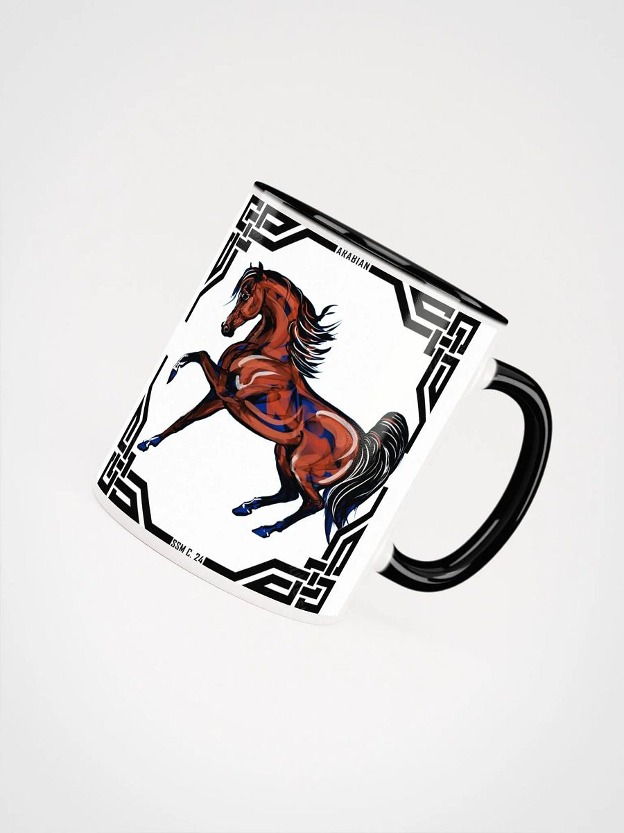 Bay Arabian Stallion Ceramic Mug product image (50)