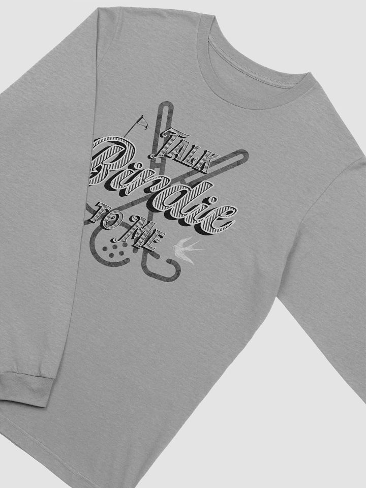 Talk Birdie to Me witty golf long-sleeve t-shirt product image (2)