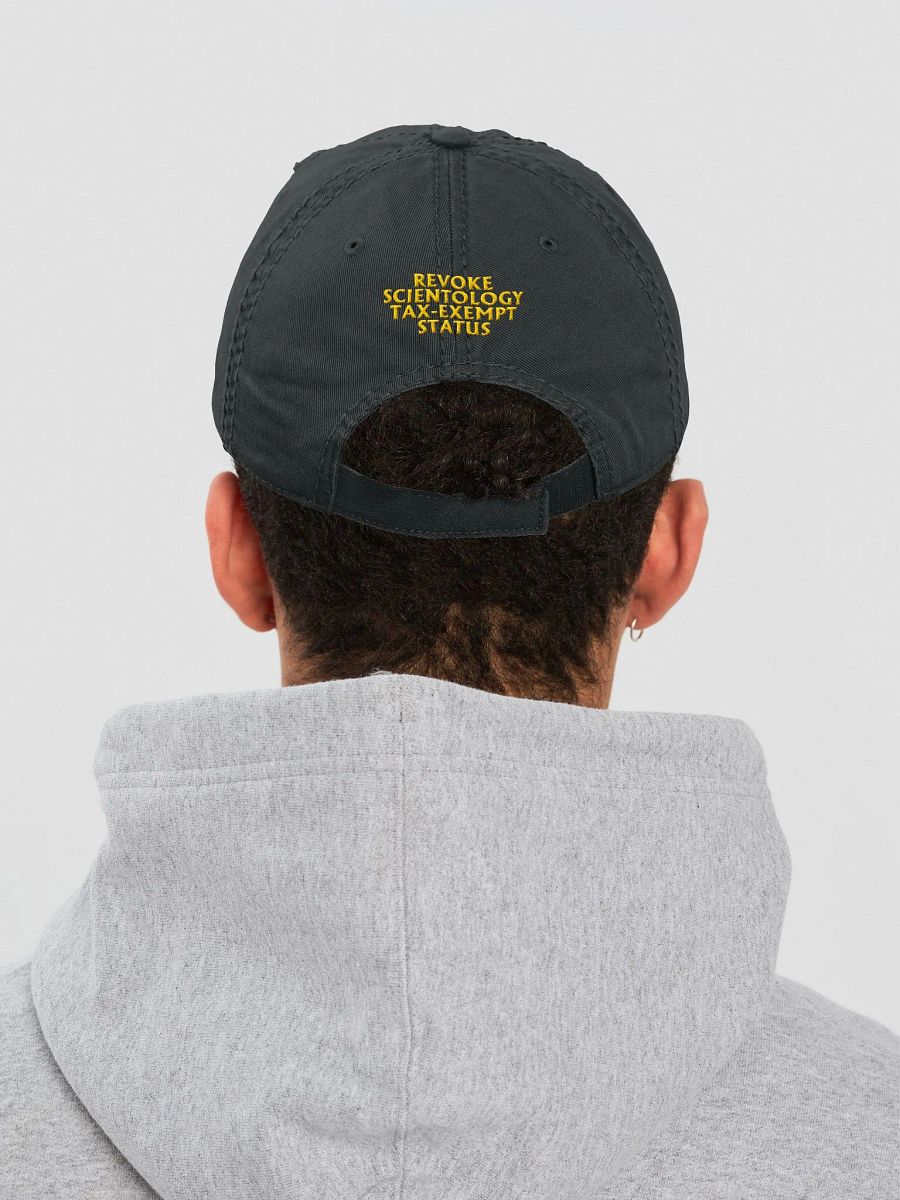 'SCIENTOLOGY IS A CULT' DISTRESSED HAT product image (6)