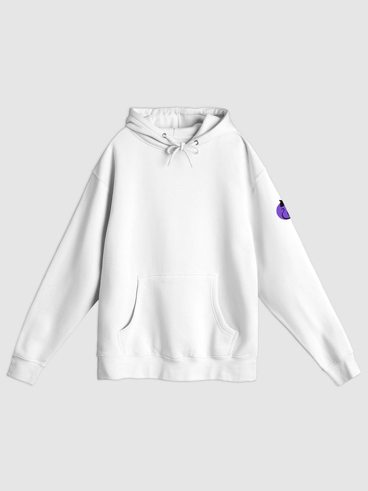 KawaiiKitten Soft Medium Weight Super Comfy White Hoodie product image (1)