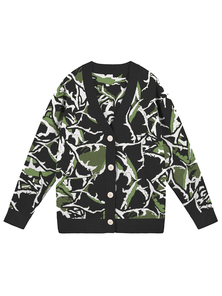Urban Camo Knit Cardigan product image (1)