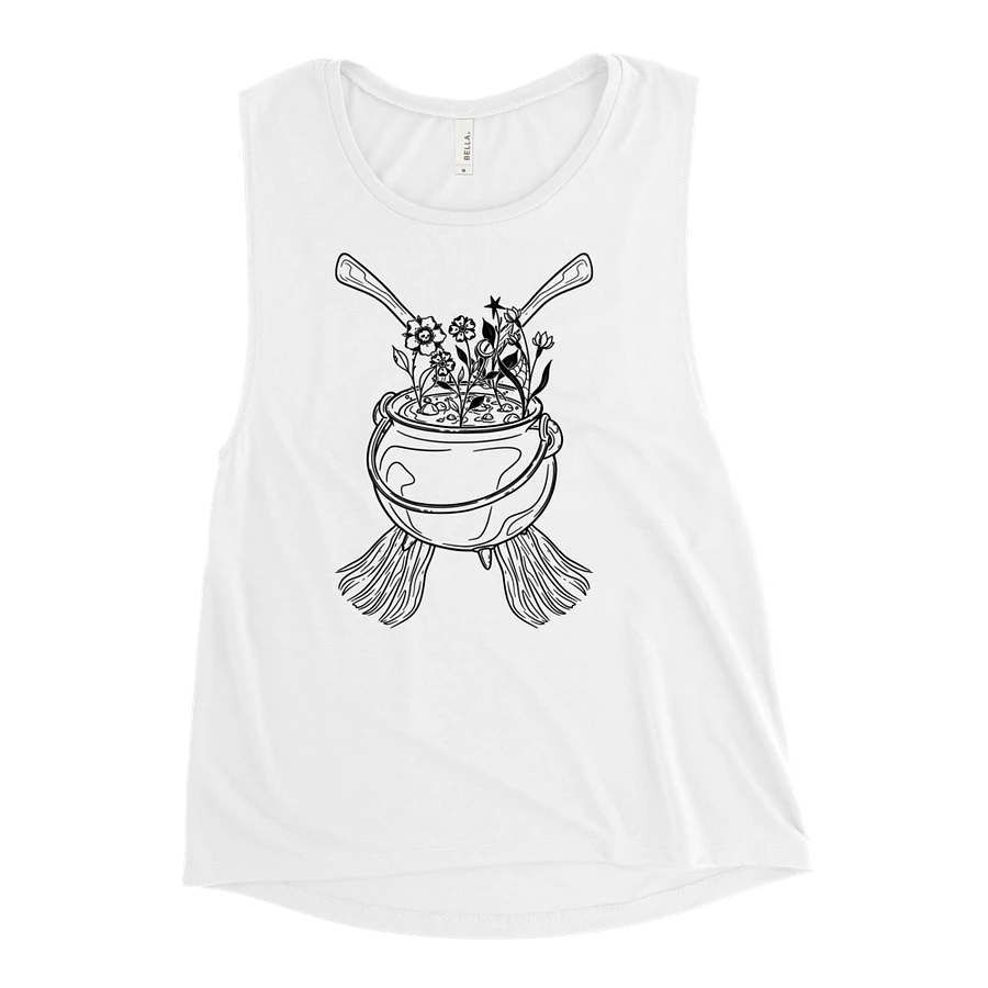 Henbane Coven Crest Bella+Canvas Women's Flowy Muscle Tank product image (46)