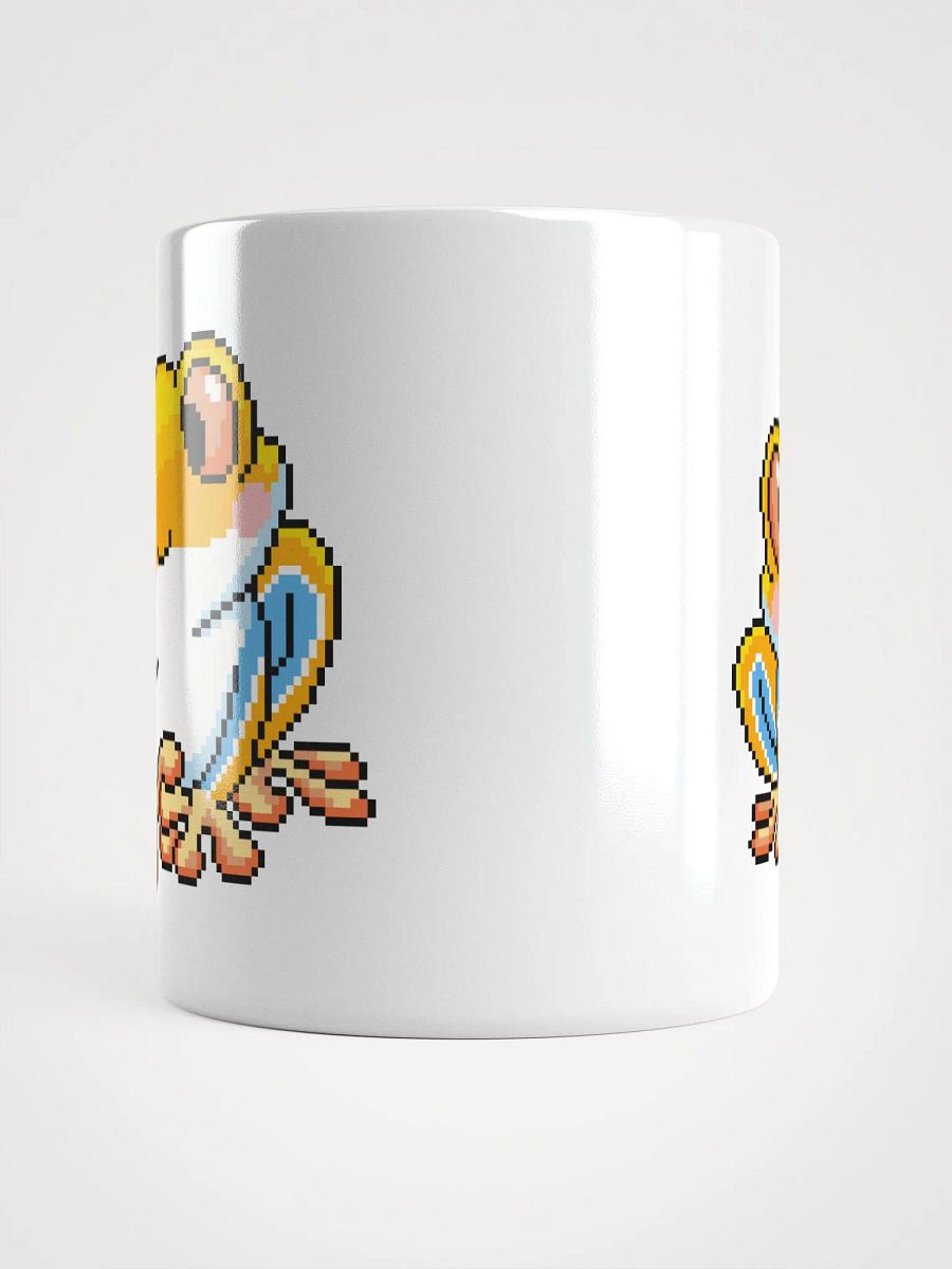 Yellow Rip the Frog White Glossy Mug product image (6)