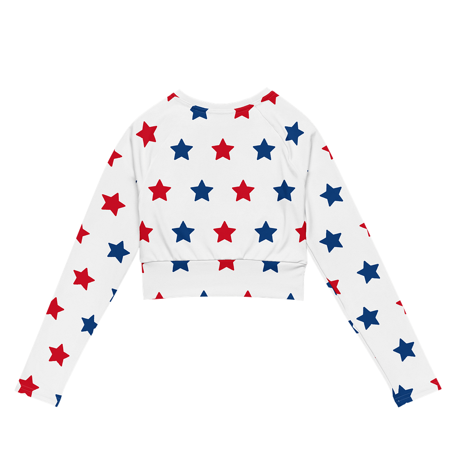 Stellar Recycled Long Sleeve Crop Top product image (7)