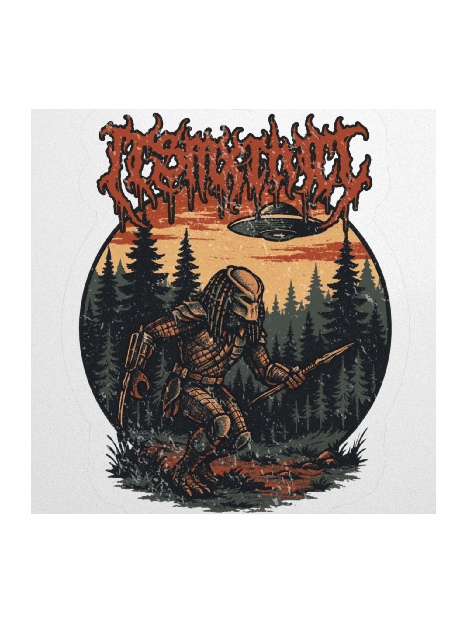 "The Hunter" Sticker product image (2)