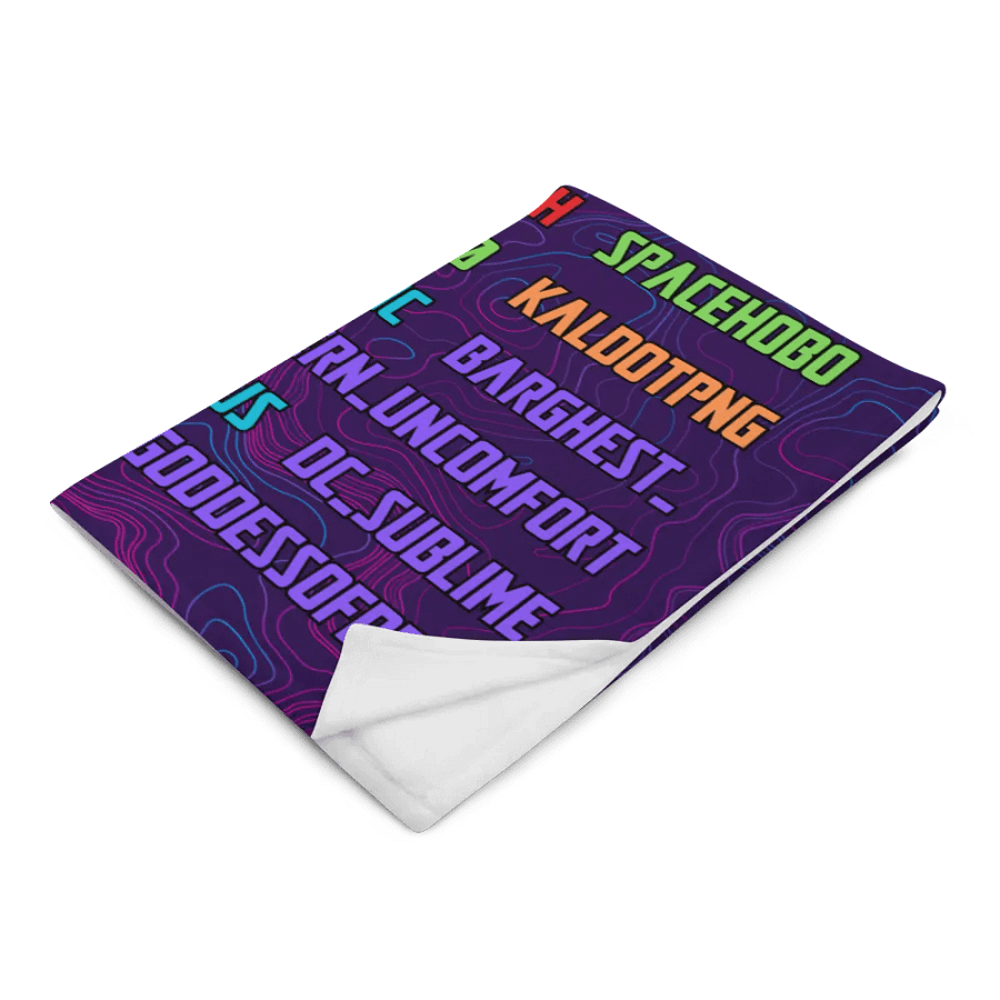 Subathon and Partnerversary Blanket 2023 product image (2)