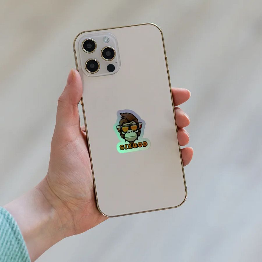 SixGod Holographic Monkey Sticker Set product image (8)