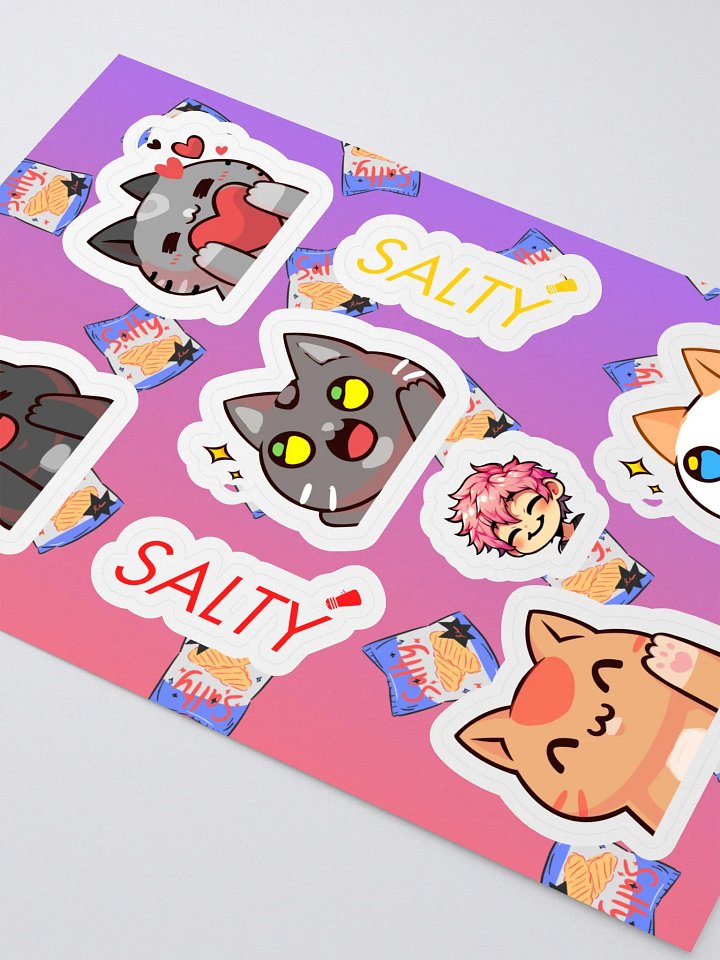 Salty Sticker Sheet product image (2)