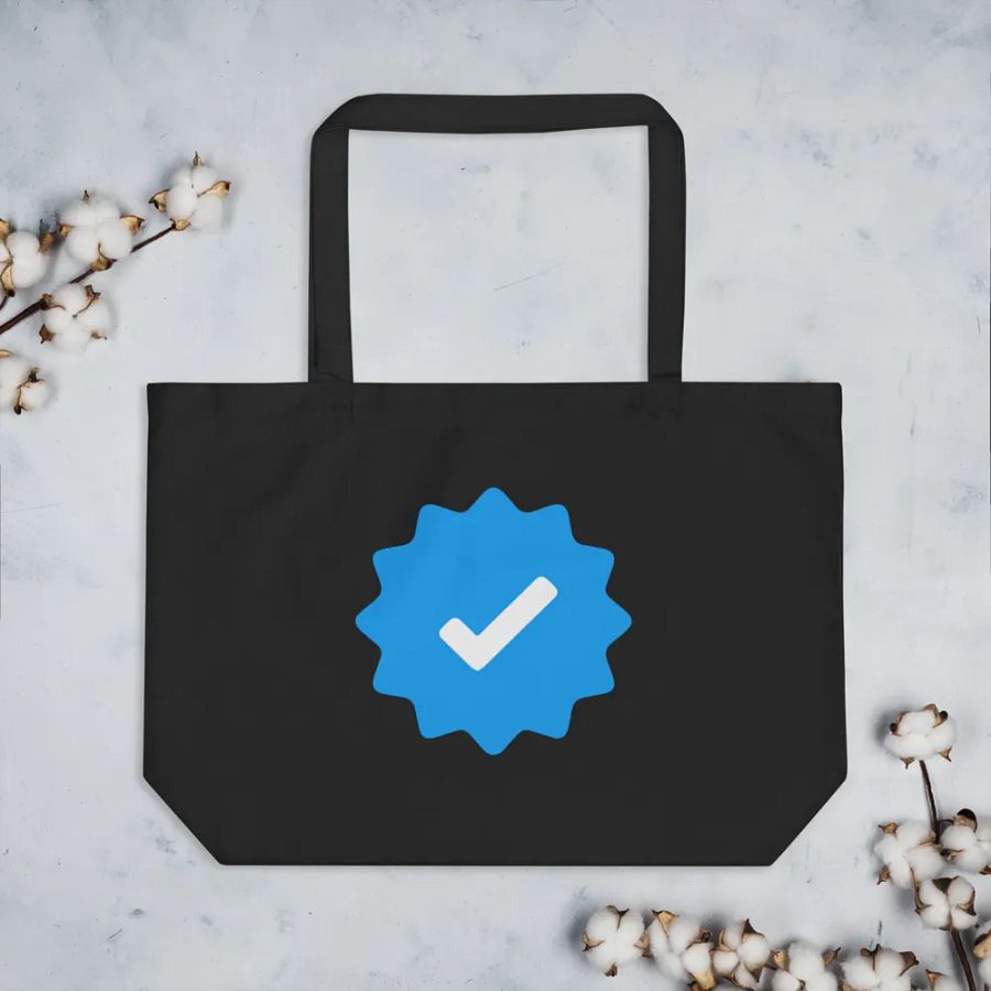 Verified Organic Tote Badge product image (3)