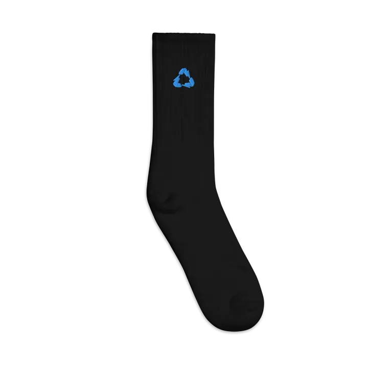 recycle bin socks (premium, embroidered) product image (1)